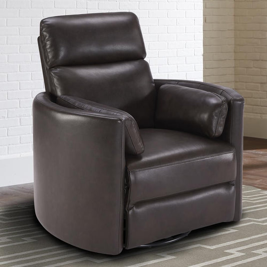 PL Heritage Radius Leather Power Recliner with USB Charging Port + Free Battery