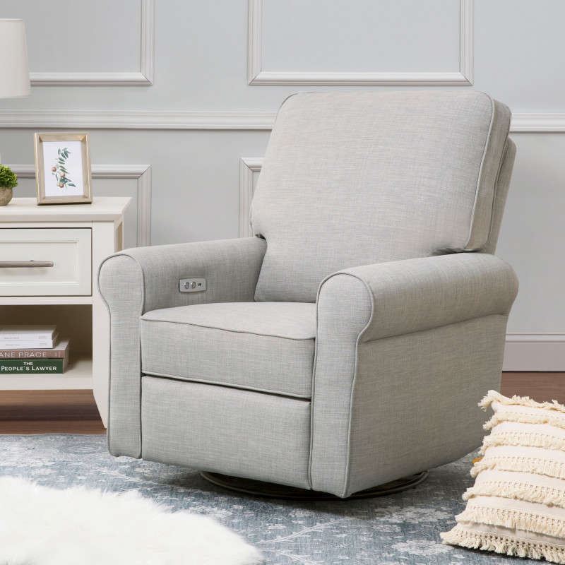 Load image into Gallery viewer, Monogram by Namesake Monroe Pillowback Power Recliner
