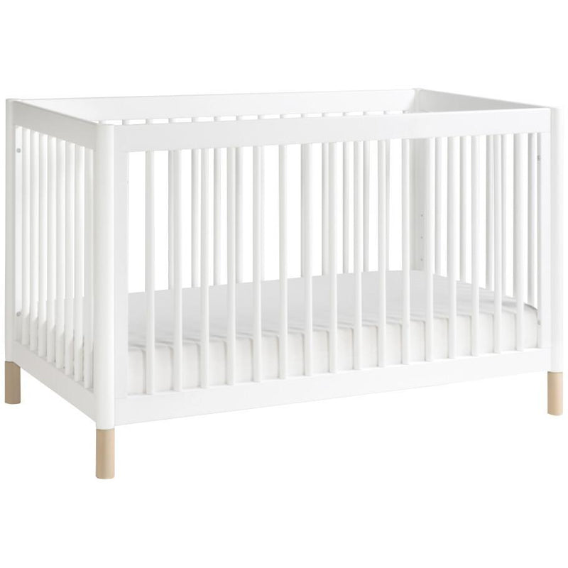 Load image into Gallery viewer, Babyletto Gelato 4-in-1 Convertible Crib#Color_White/Washed Natural
