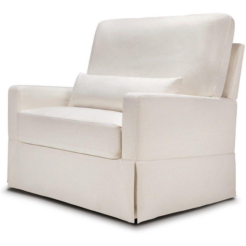 Load image into Gallery viewer, Namesake Crawford Chair and a Half Pillowback Swivel Glider
