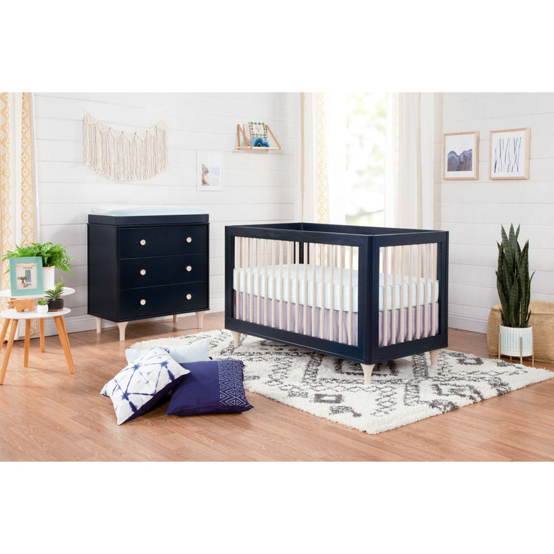 Load image into Gallery viewer, Babyletto Lolly 3-in-1 Convertible Crib with Toddler Bed Conversion Kit
