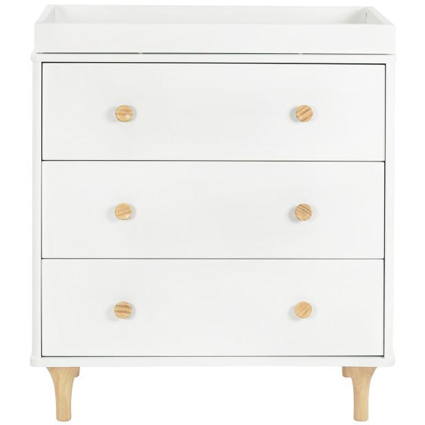 Load image into Gallery viewer, Babyletto Lolly 3-Drawer Changer Dresser with Removable Changing Tray
