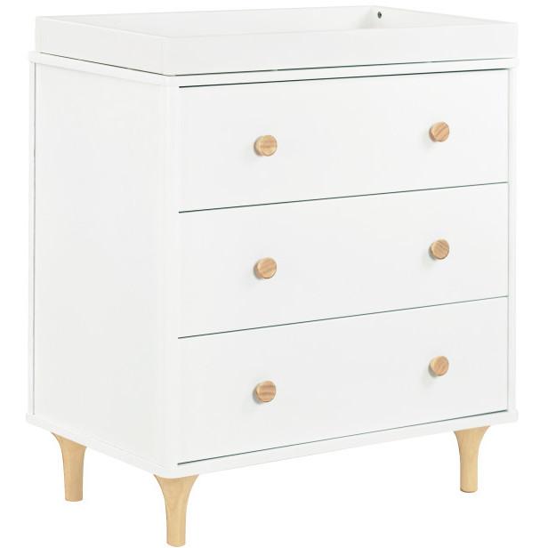 Load image into Gallery viewer, Babyletto Lolly 3-Drawer Changer Dresser with Removable Changing Tray

