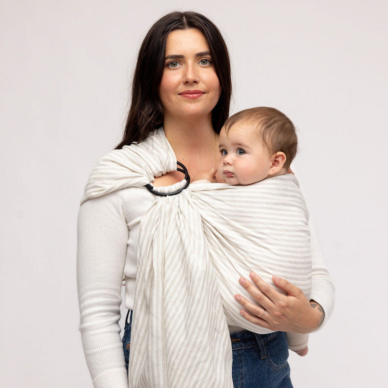 Load image into Gallery viewer, WildBird Linen Sling | Swan
