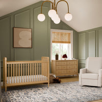 Namesake Liberty 3-in-1 Convertible Spindle Crib with Toddler Bed Conversion Kit