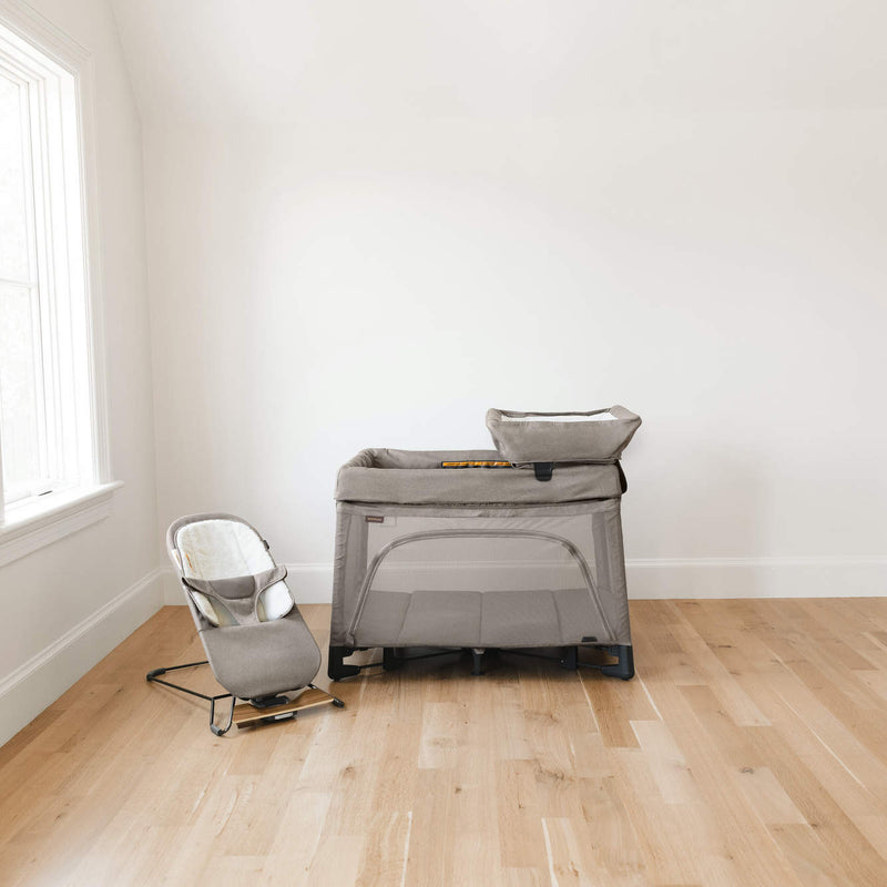 Load image into Gallery viewer, UPPAbaby Remi Bedside Bassinet + Playard + Travel Crib
