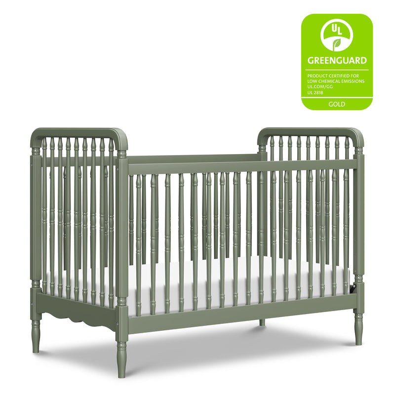 Load image into Gallery viewer, Namesake Liberty 3-in-1 Convertible Spindle Crib with Toddler Bed Conversion Kit
