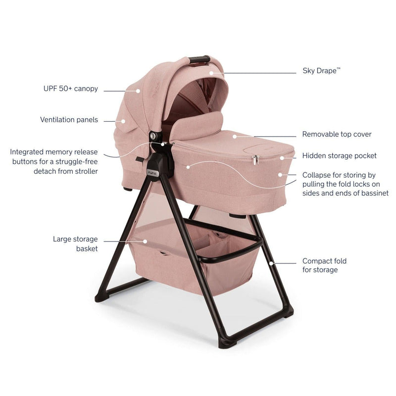 Load image into Gallery viewer, Nuna Lytl Bassinet + Stand | Thistle Collection
