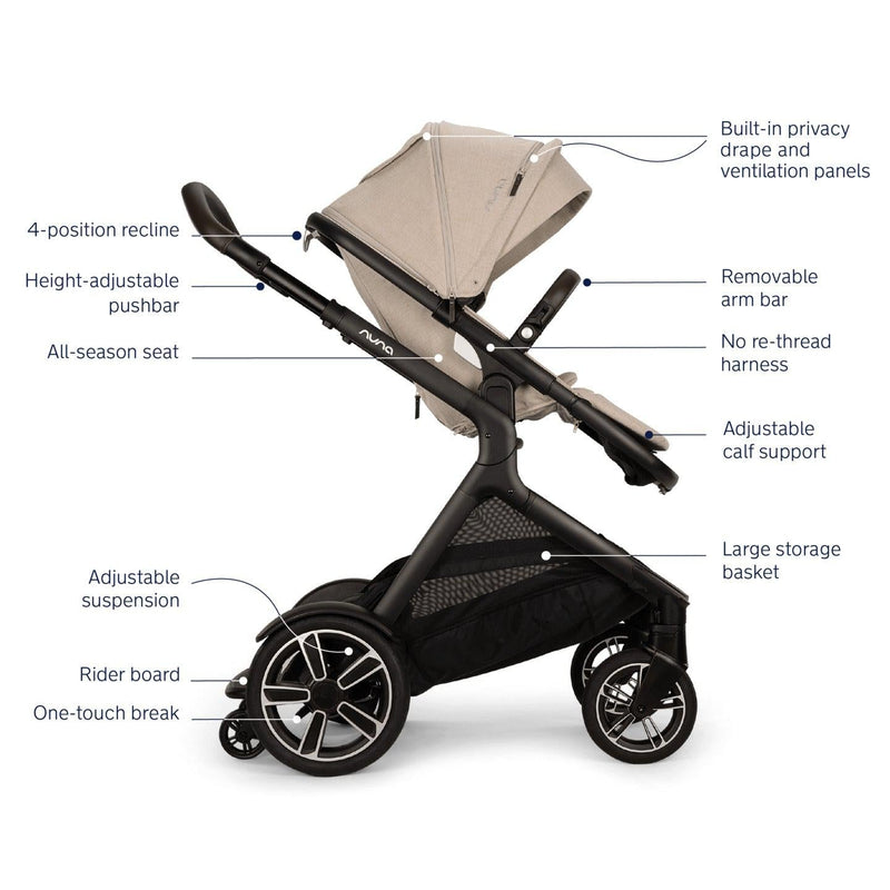 Load image into Gallery viewer, Nuna Demi Next Stroller + Rider Board
