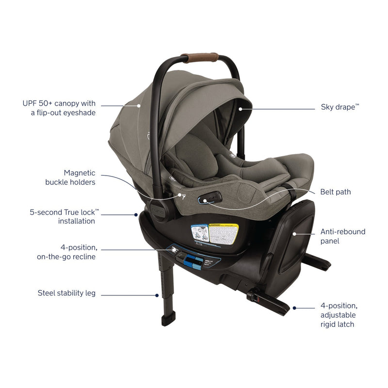 Load image into Gallery viewer, Nuna Mixx Next Stroller + Pipa Aire RX Infant Car Seat Travel System
