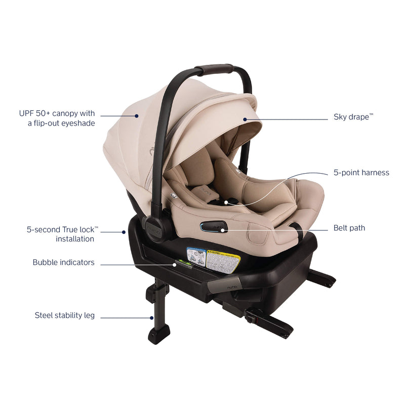 Load image into Gallery viewer, Nuna Pipa Aire Infant Car Seat + Pipa Series Base
