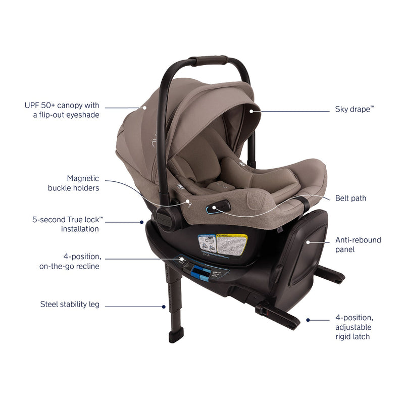 Load image into Gallery viewer, Nuna Pipa Aire RX Infant Car Seat + RELX Base
