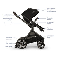Nuna DEMI Next Stroller + Rider Board
