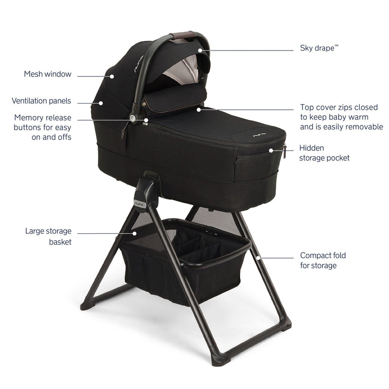 Load image into Gallery viewer, Nuna MIXX Series Bassinet + Stand
