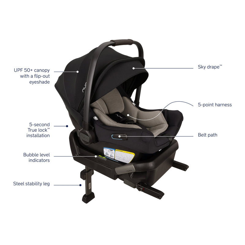 Load image into Gallery viewer, Nuna PIPA Aire Infant Car Seat + Pipa Series Base
