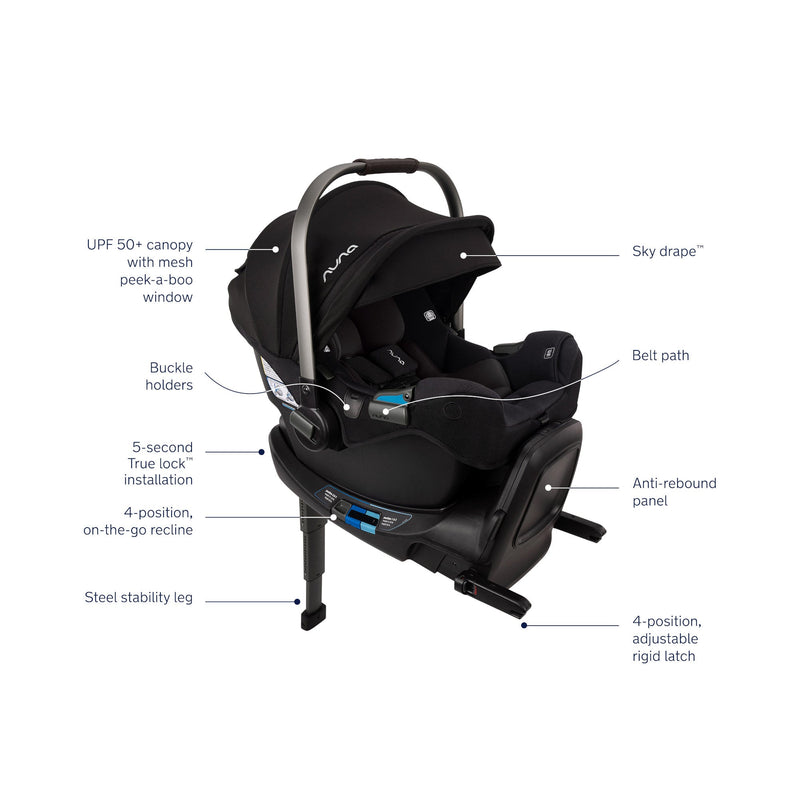 Load image into Gallery viewer, Nuna PIPA RX Infant Car Seat + RELX Base
