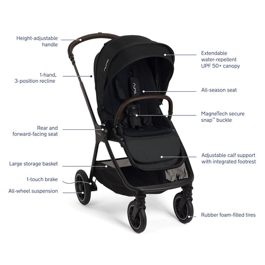 when can baby sit in nuna stroller Nuna TRIV Next Stroller – Babinski's Baby