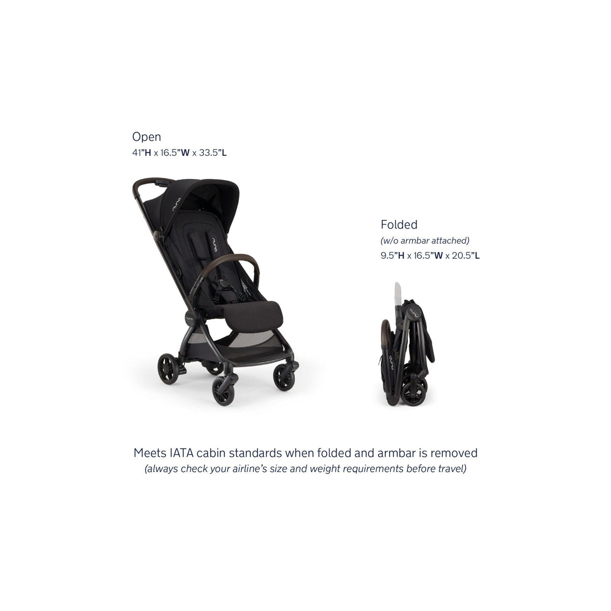 Nuna VIAA Cabn Stroller