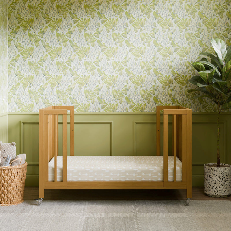 Load image into Gallery viewer, Babyletto Rolli 9-in-1 Convertible All-Stages Crib with Bassinet &amp; Toddler Bed Conversion Kits
