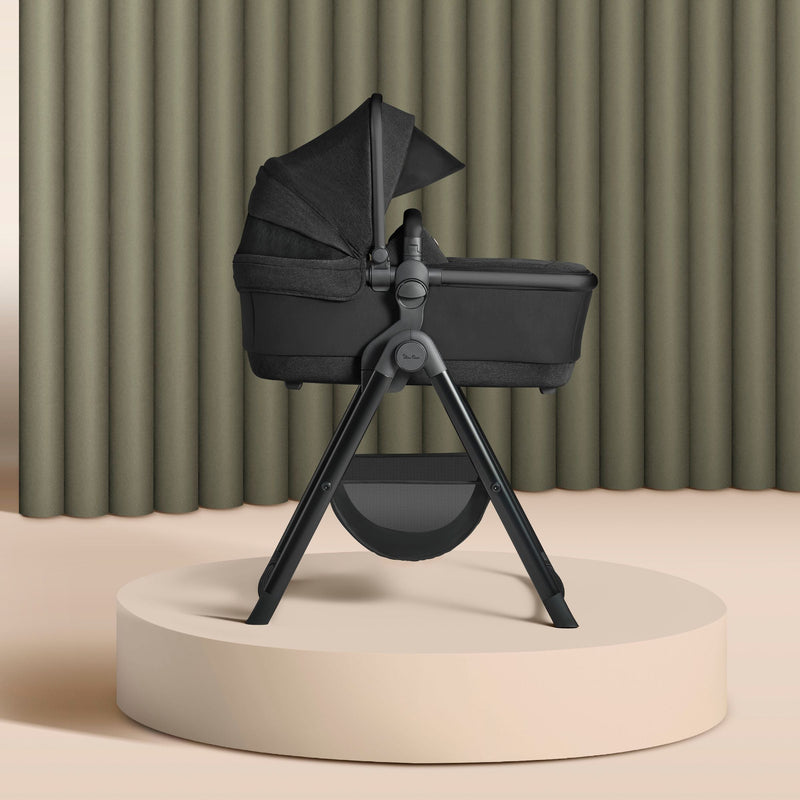 Load image into Gallery viewer, Silver Cross Wave Tandem Bassinet with Sustainable Fabrics
