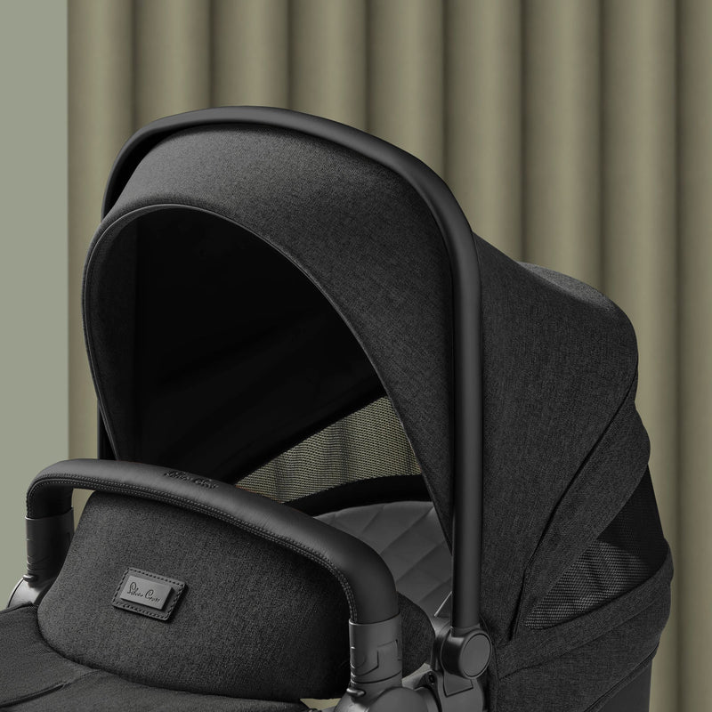 Load image into Gallery viewer, Silver Cross Wave Tandem Bassinet with Sustainable Fabrics
