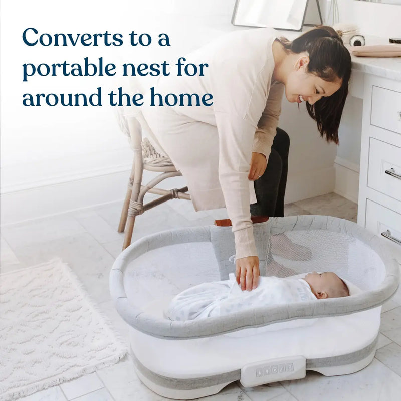 Load image into Gallery viewer, Halo Bassinet Swivel Vibrating Sleeper Luxe Series

