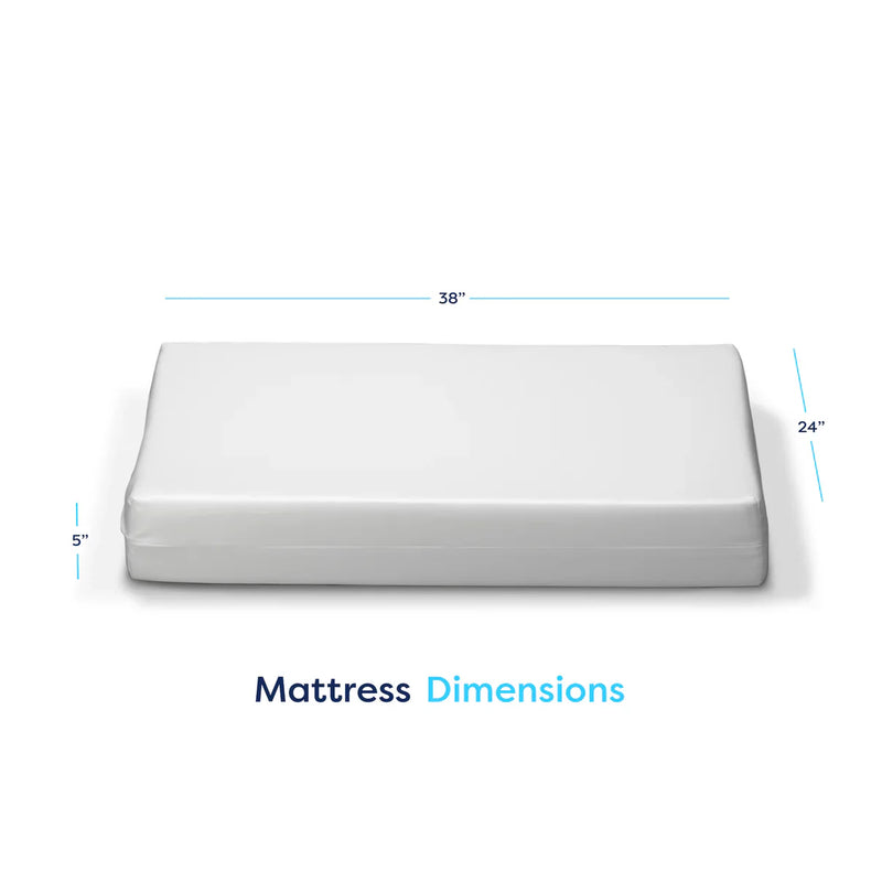 Load image into Gallery viewer, Moonlight Luxury Dreamer Mini Crib Mattress
