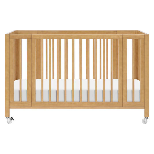 Babyletto Rolli 9-in-1 Convertible All-Stages Crib with Bassinet & Toddler Bed Conversion Kits