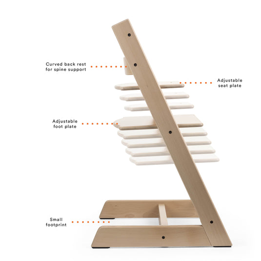 Stokke Tripp Trapp High Chair² Oak with Cushion and Stokke Tray