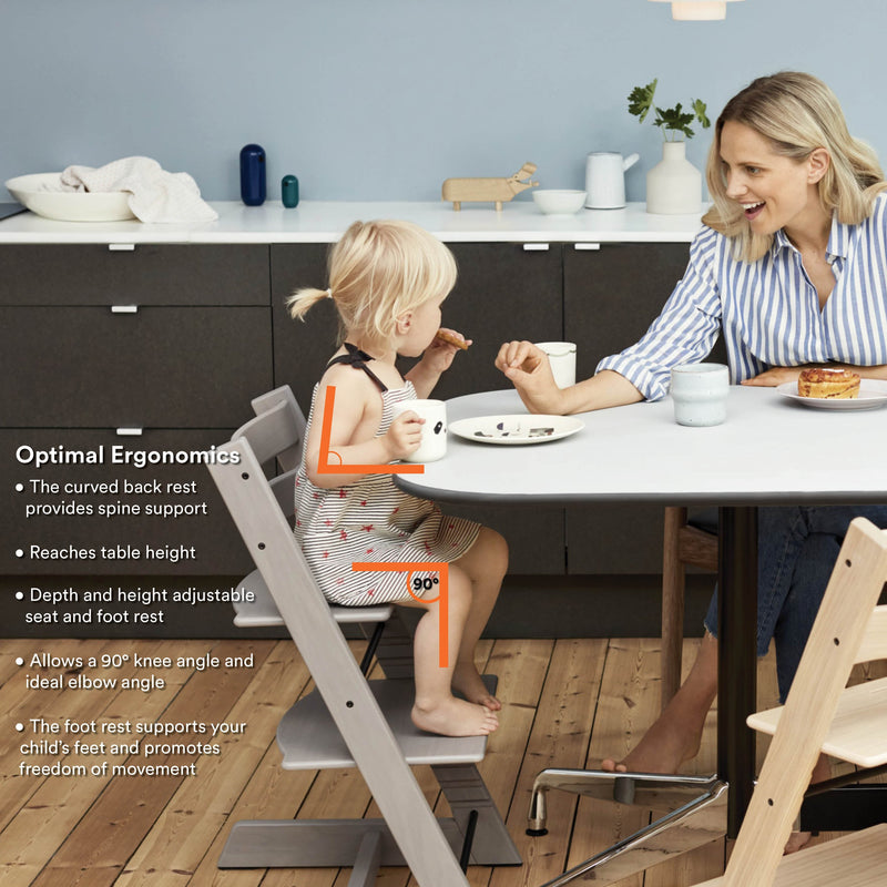 Load image into Gallery viewer, Stokke Tripp Trapp High Chair² Oak with Cushion and Stokke Tray
