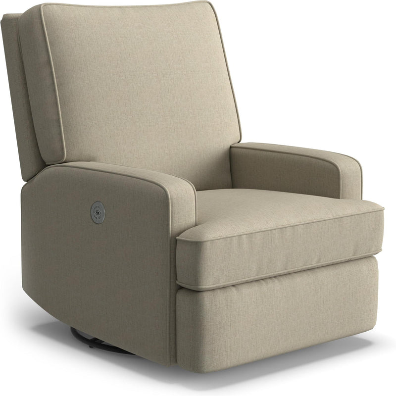 Load image into Gallery viewer, Storytime Kersey Swivel Glider
