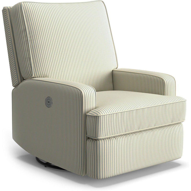 Load image into Gallery viewer, Storytime Kersey Swivel Glider
