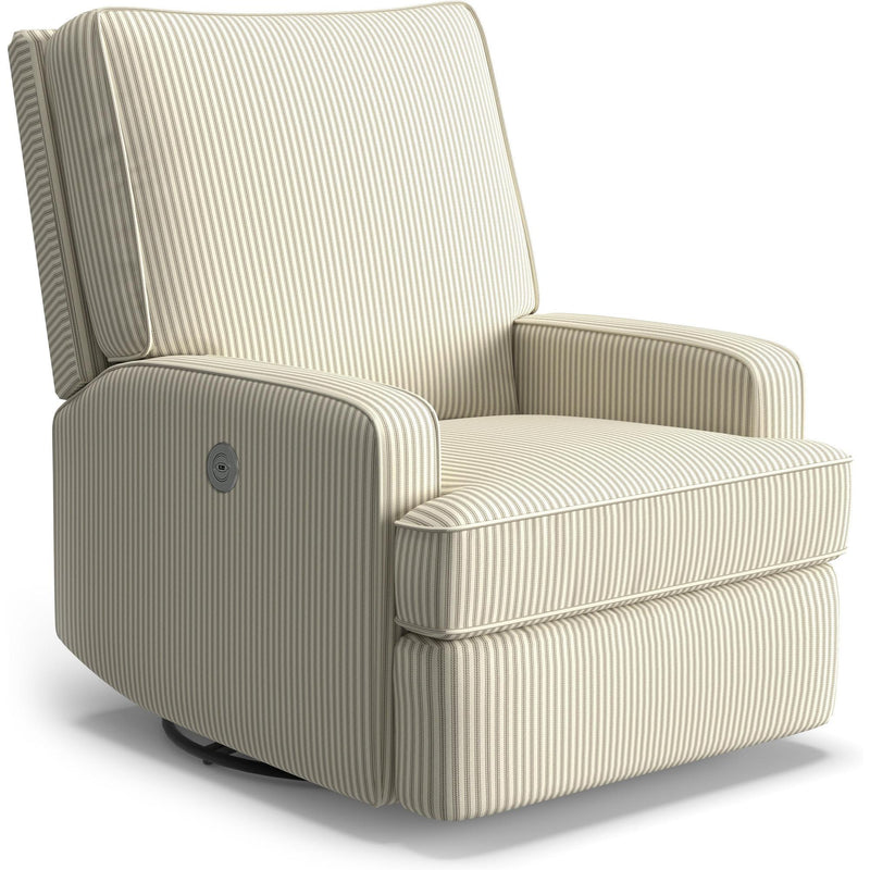 Load image into Gallery viewer, Storytime Kersey Swivel Glider
