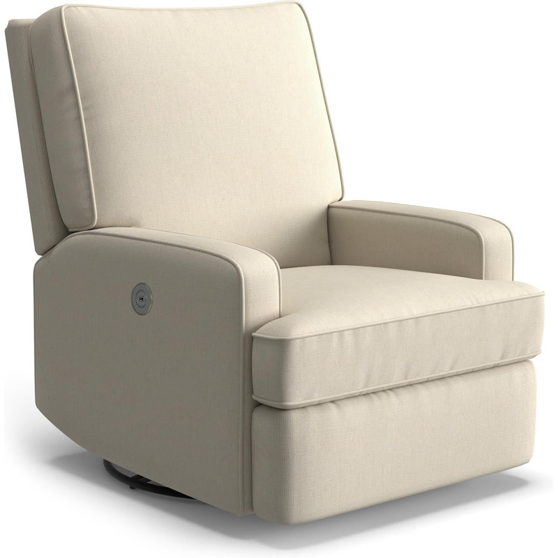 Load image into Gallery viewer, Storytime Kersey Swivel Glider
