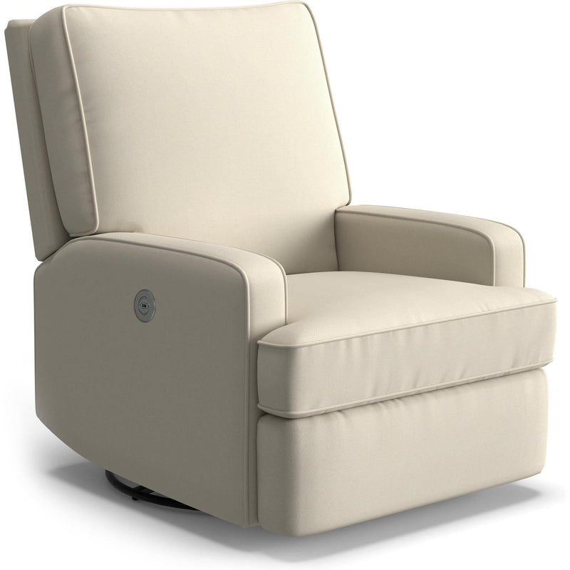 Load image into Gallery viewer, Storytime Kersey Swivel Glider
