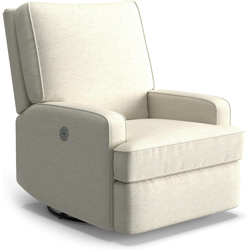 Load image into Gallery viewer, Storytime Kersey Swivel Glider

