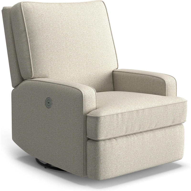 Load image into Gallery viewer, Storytime Kersey Swivel Glider
