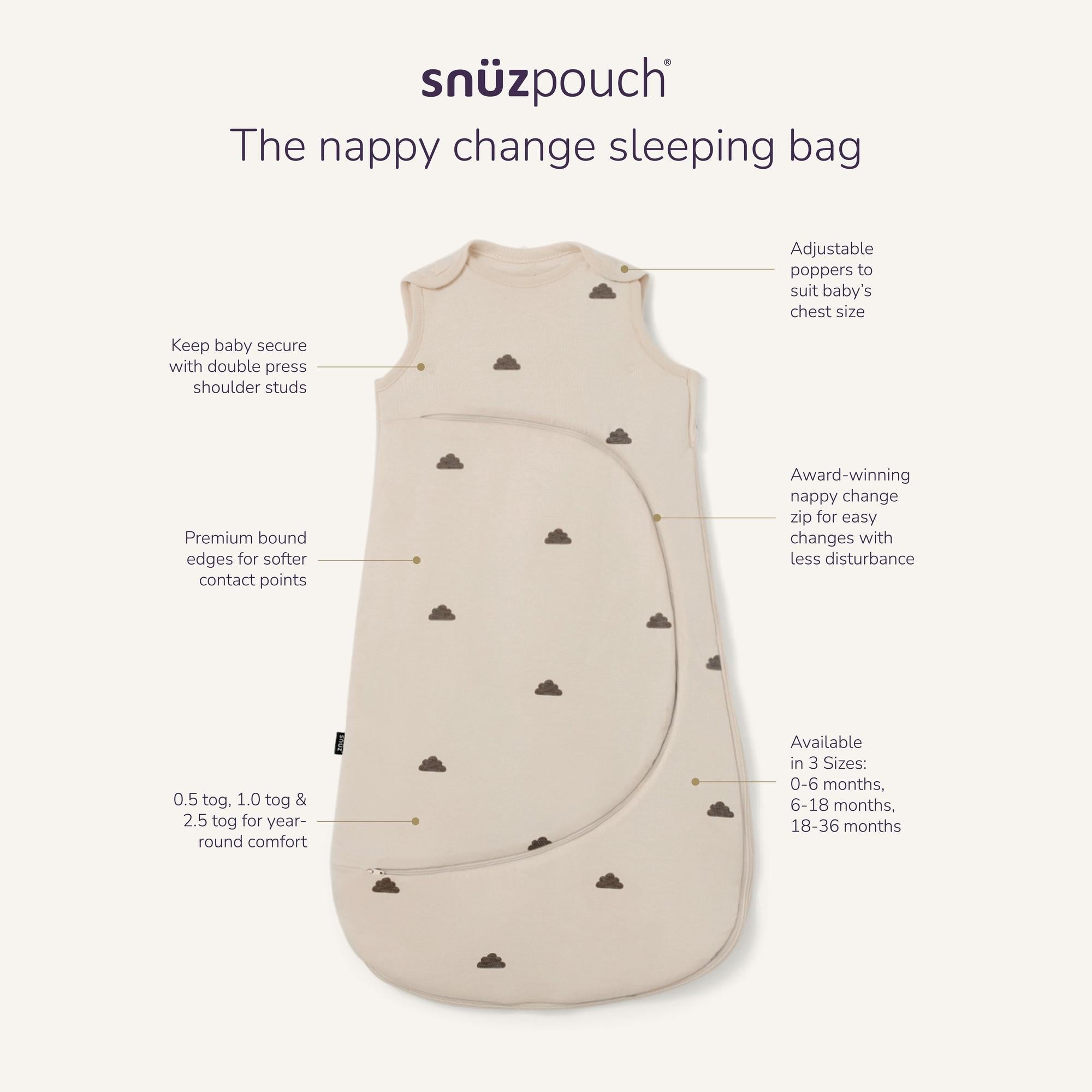SnüzPouch Blush Dot