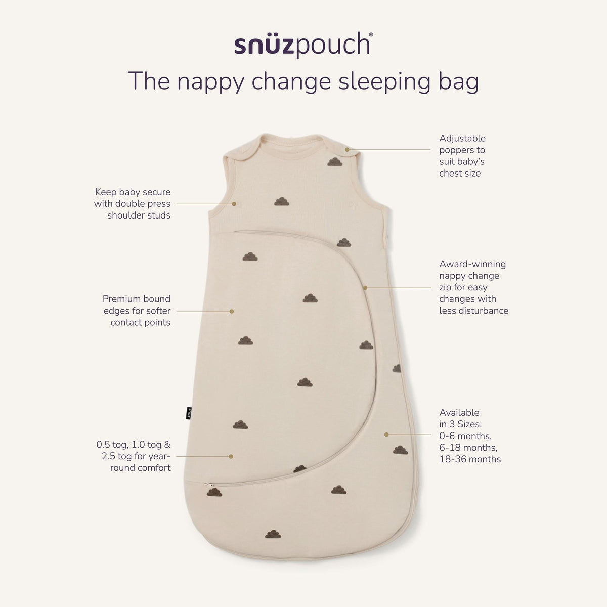 SnüzPouch Cashmere Cross