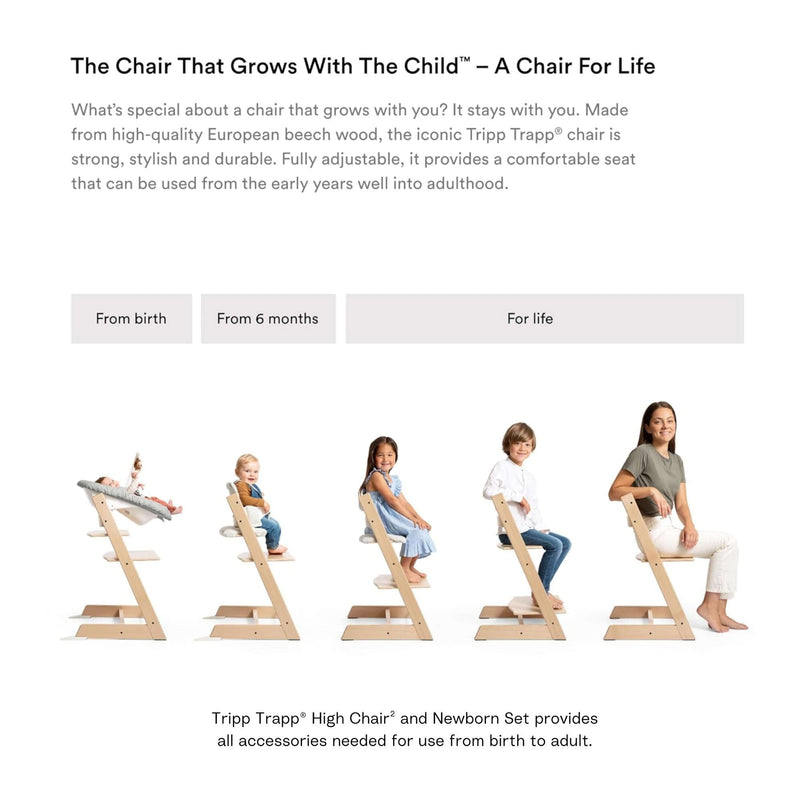 Load image into Gallery viewer, Stokke Tripp Trapp High Chair² with Newborn Set
