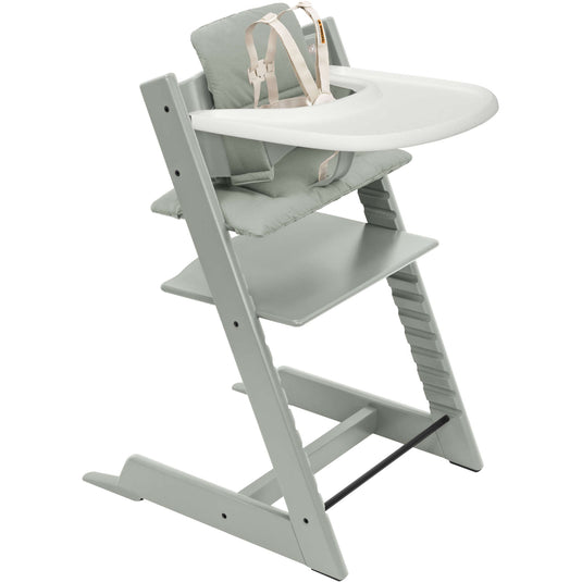 Stokke Tripp Trapp High Chair² with Cushion + Stokke Tray