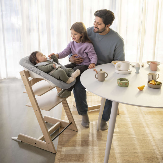 stokke high chair table tray Stokke Tripp Trapp High Chair² with Cushion, Tray and Newborn Set – Babinski's Baby
