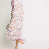 Copper Pearl Premium Baby Knit Hooded Towel | Flora