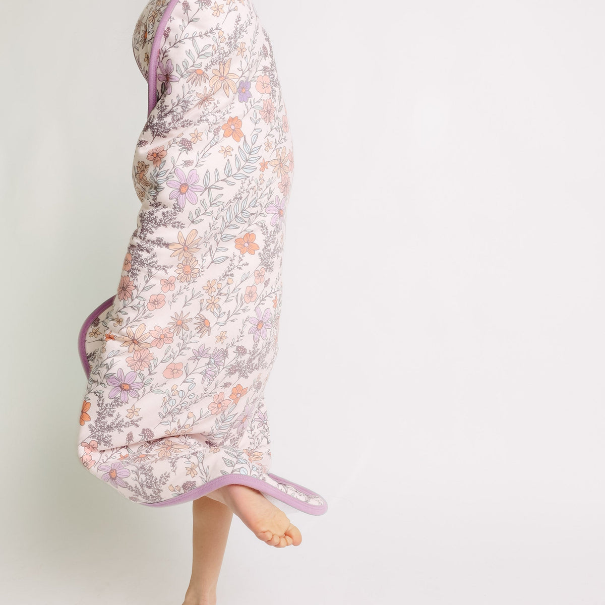 Copper Pearl Premium Baby Knit Hooded Towel | Flora