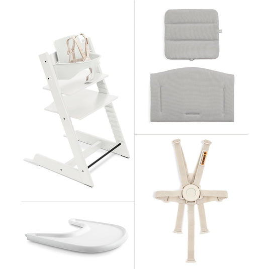 stokke cushion and tray Stokke Tripp Trapp High Chair² with Cushion + Stokke Tray – Babinski's Baby
