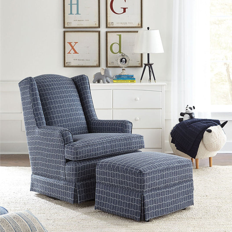 Load image into Gallery viewer, Storytime Natasha Swivel Glider
