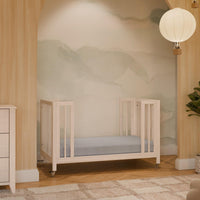 Babyletto Rolli 9-in-1 Convertible All-Stages Crib with Bassinet & Toddler Bed Conversion Kits