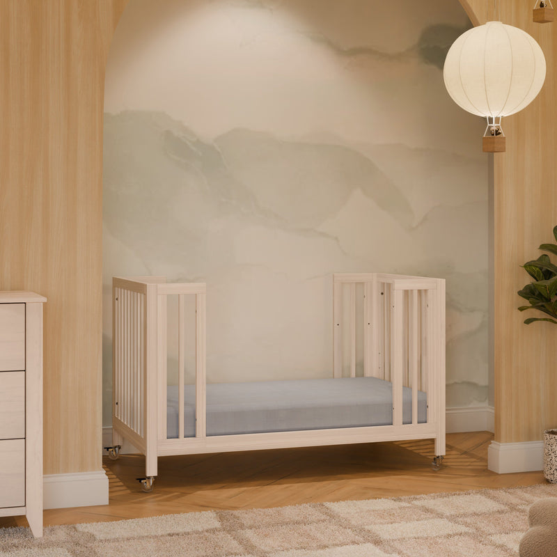 Load image into Gallery viewer, Babyletto Rolli 9-in-1 Convertible All-Stages Crib with Bassinet &amp; Toddler Bed Conversion Kits
