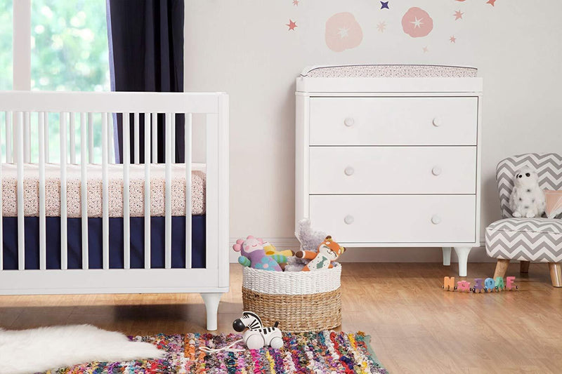 Load image into Gallery viewer, Babyletto Lolly 3-in-1 Convertible Crib with Toddler Bed Conversion Kit
