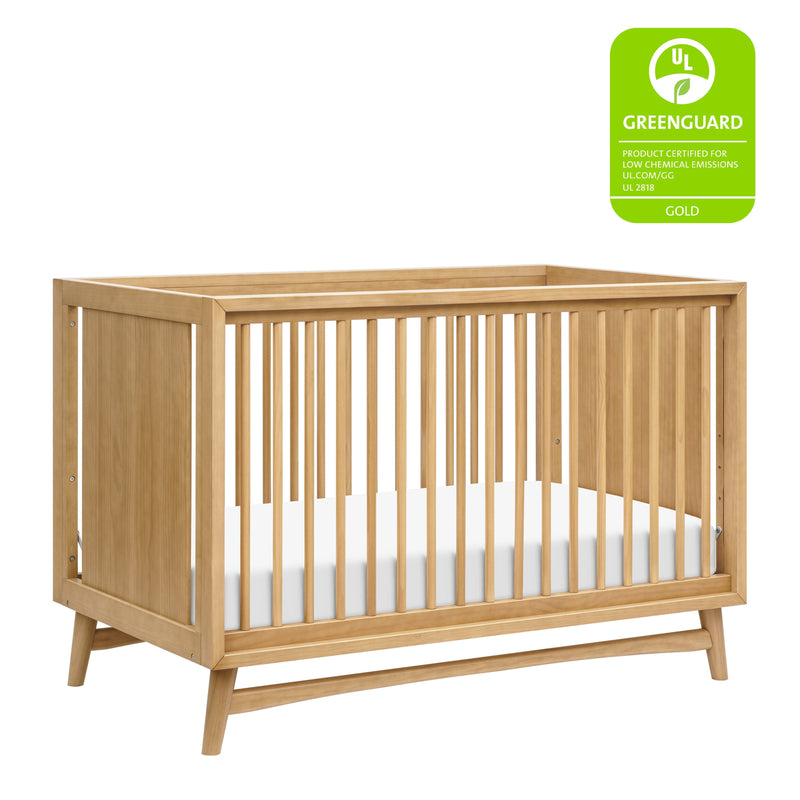 Load image into Gallery viewer, Babyletto Peggy 3-in-1 Convertible Crib with Toddler Bed Conversion Kit
